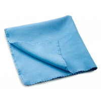 Ultra soft microfiber cloth blue for sensitive surfaces