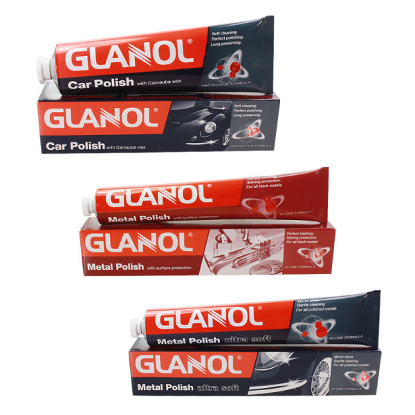 GLANOL&reg; XL Paint & Metal Care Set (3-piece)
